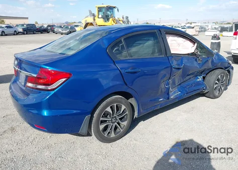 2014 Honda Civic Ex из США, поврежденный, VIN 19XFB2F87EE001058